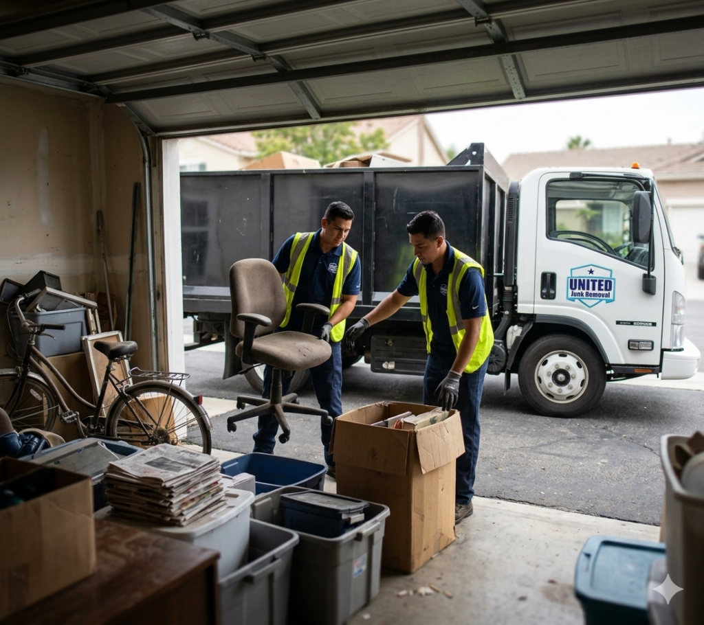 hidden junk spots in Orange County home garage clutter buildup