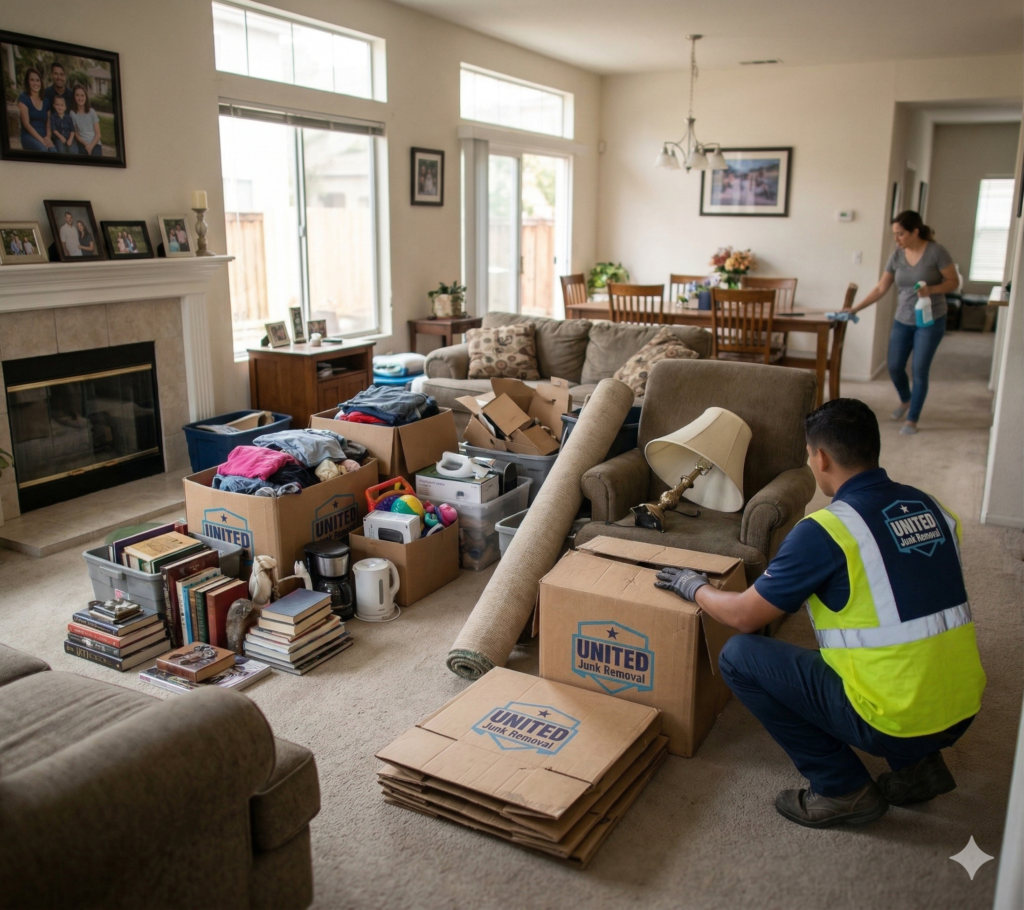 spring cleaning donation vs disposal junk removal Orange County