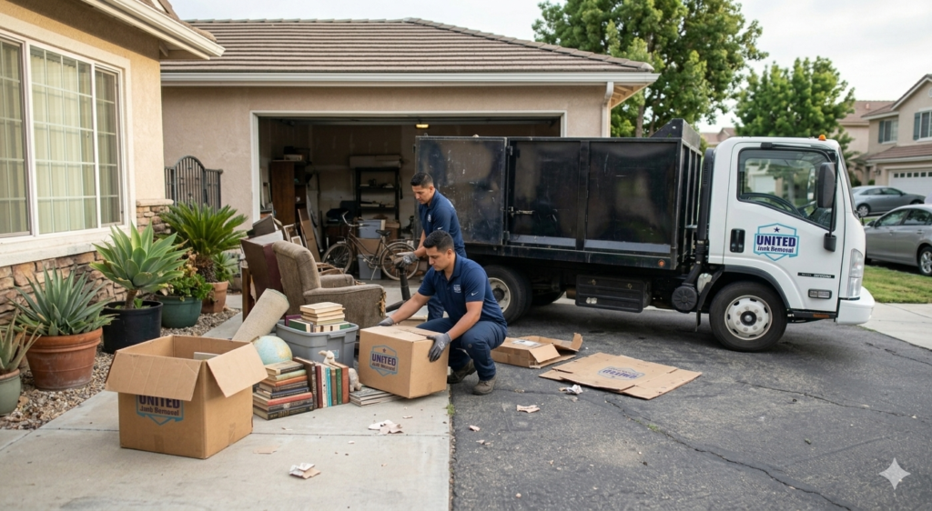 preparing a Santa Ana home for sale garage decluttering