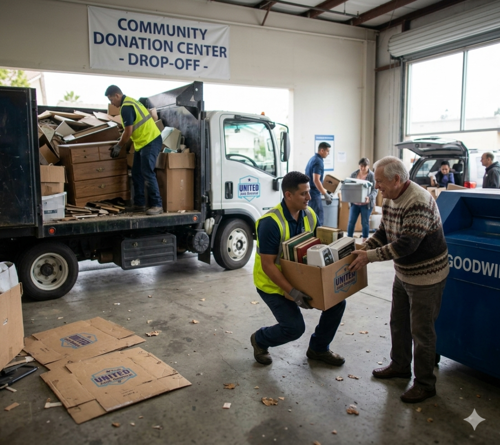 donation center furniture drop off Orange County
